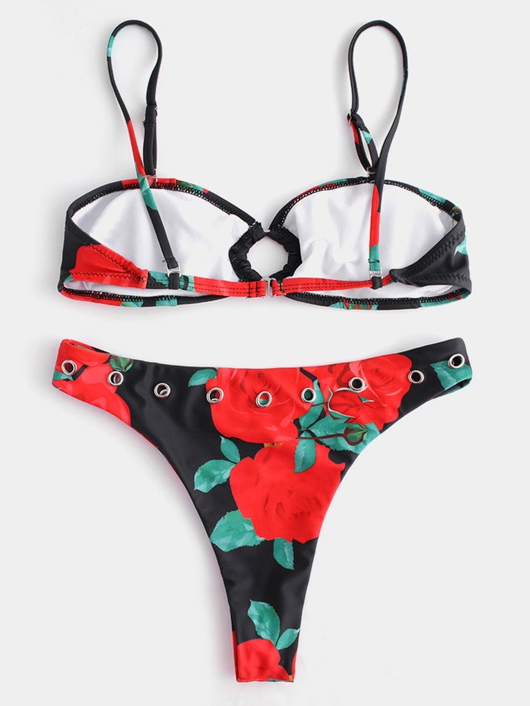 Womens Floral Bikinis