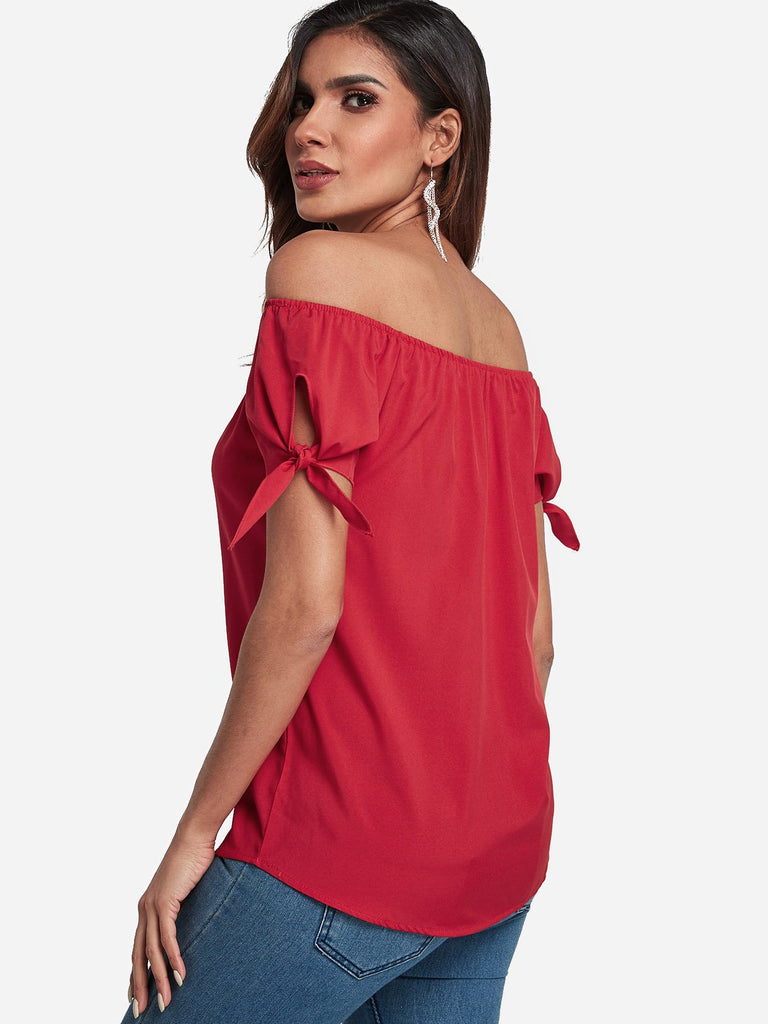 Womens Red T-Shirts