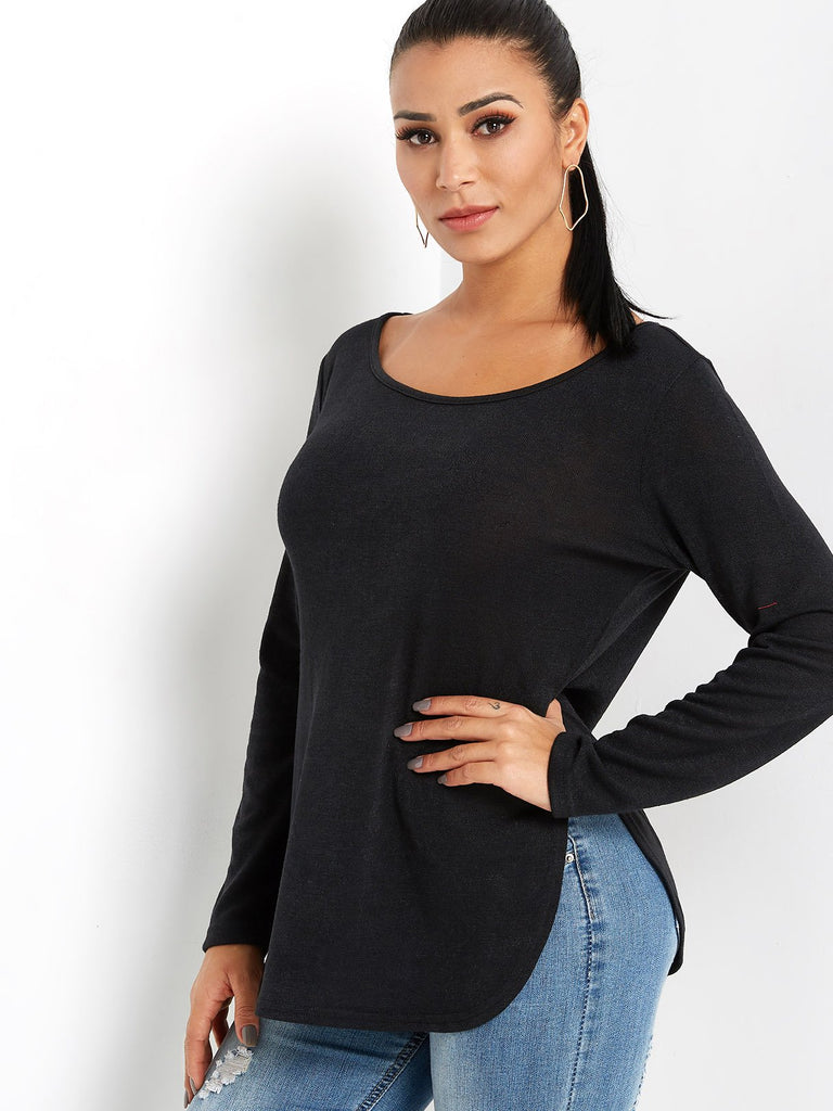 Ladies Black T-Shirts