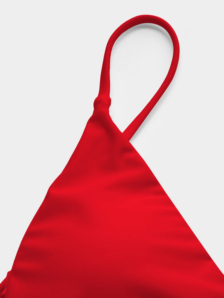 Ladies Red Bikinis