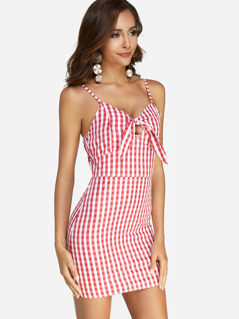 Ladies Sleeveless Mini Dress