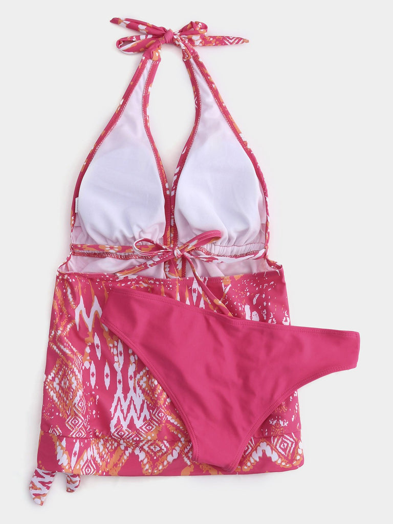 Womens Pink Tankinis