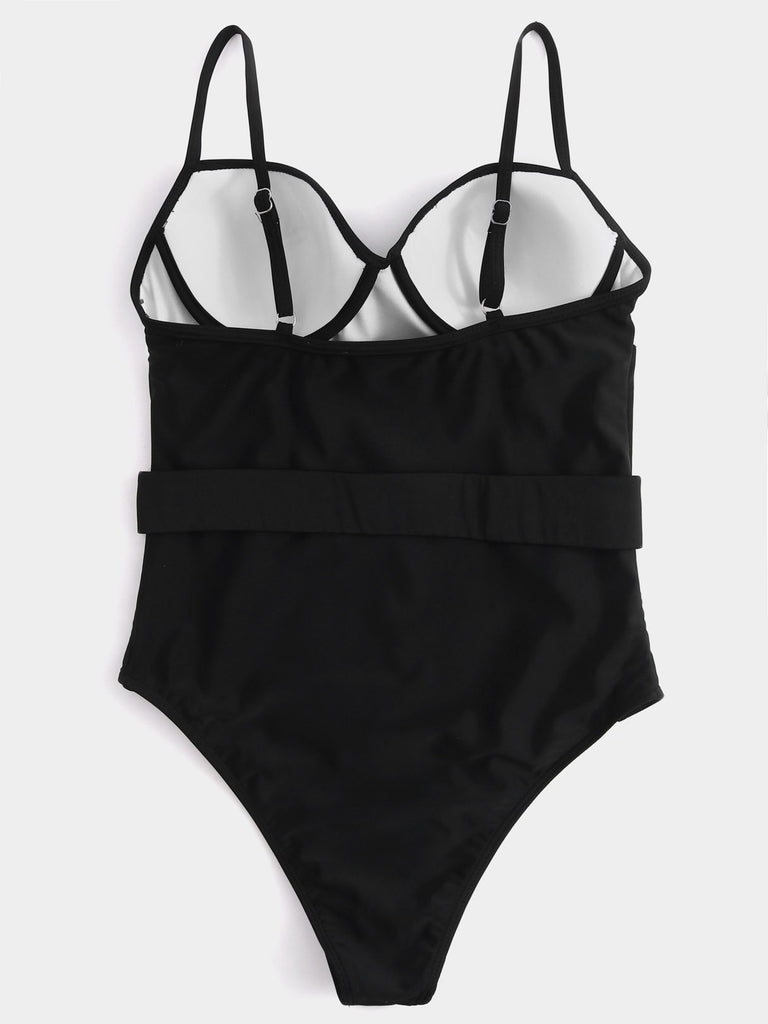 Womens Black One-Pieces
