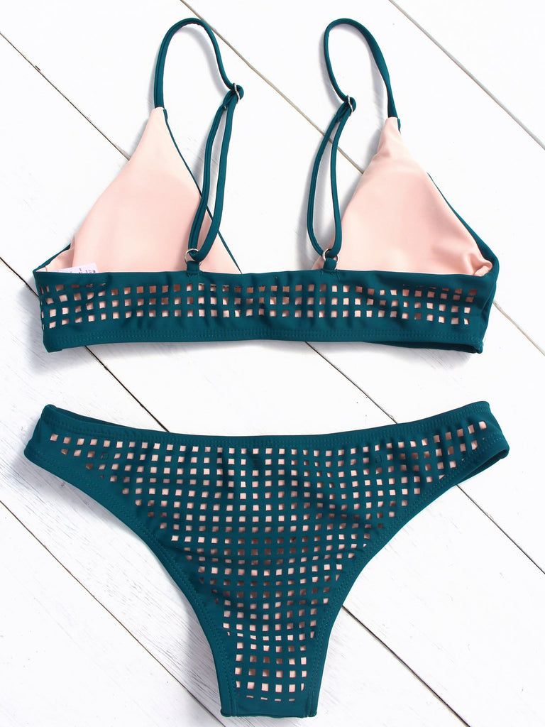 Womens Blue Bikinis