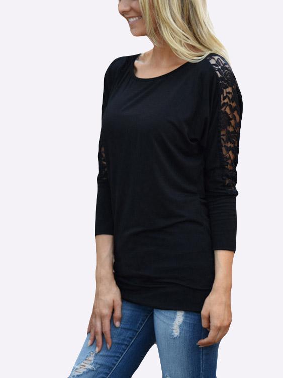 Ladies Black T-Shirts
