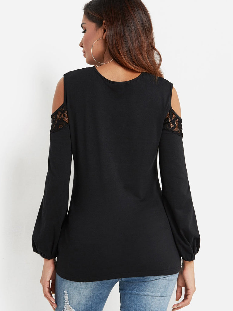 Womens Black T-Shirts
