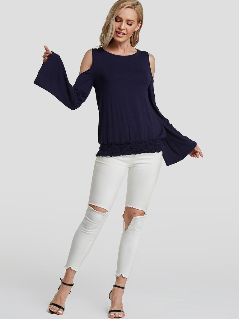 Womens Navy T-Shirts
