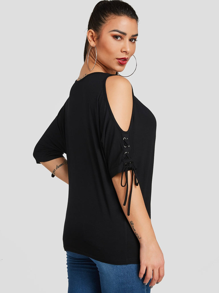 Ladies Half Sleeve T-Shirts