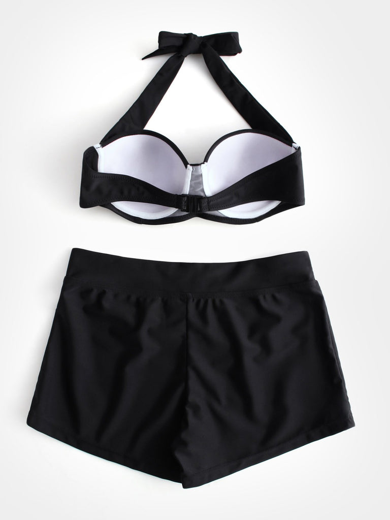 Womens Black Bikinis