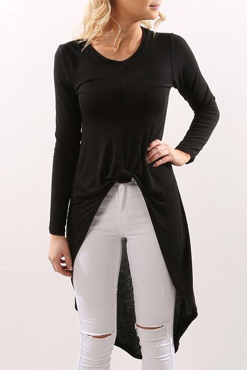 Ladies Black T-Shirts