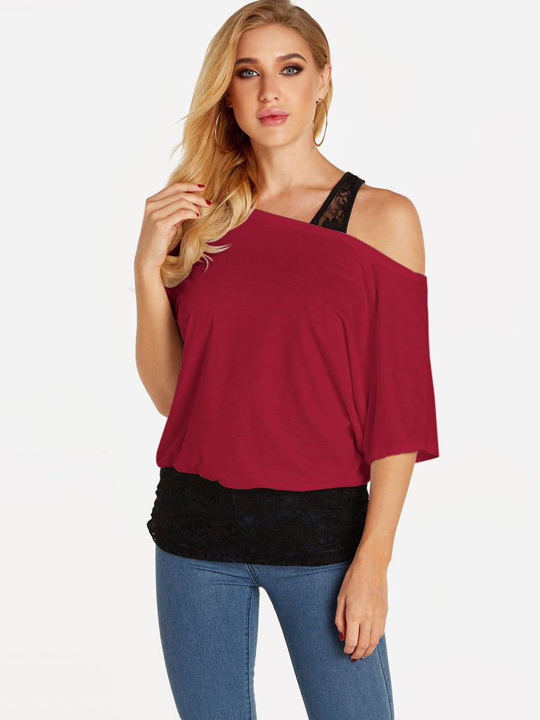 Ladies Red Blouses