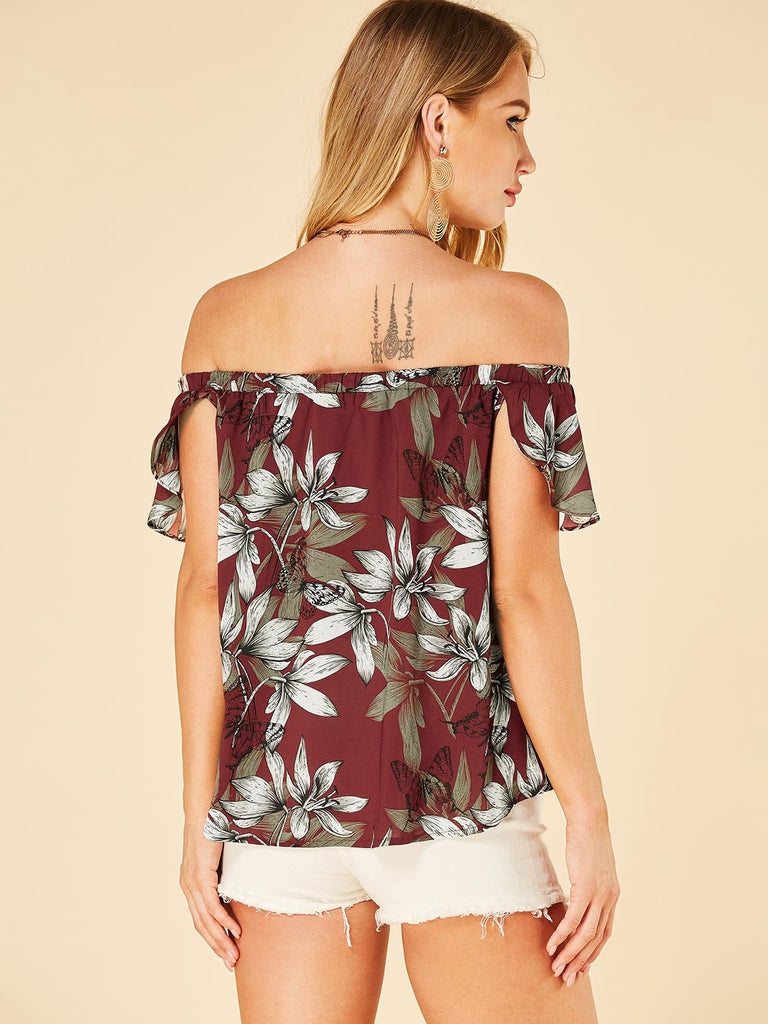Womens Short Sleeve Blouses