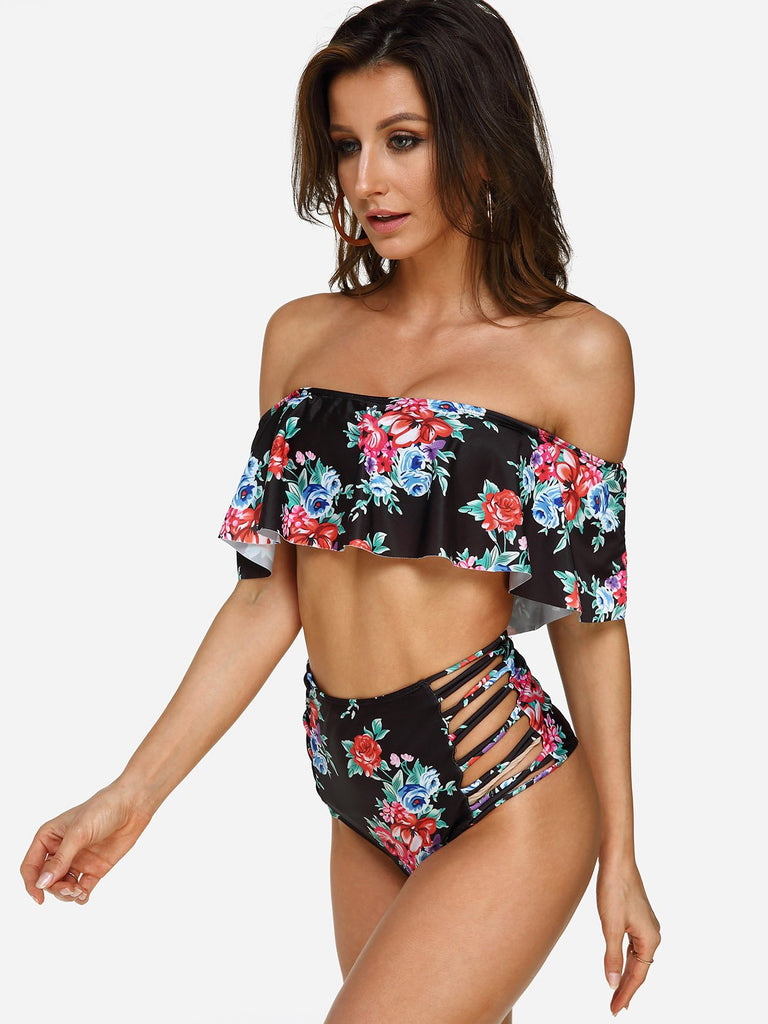 Cute High Waisted Bikini Bottoms