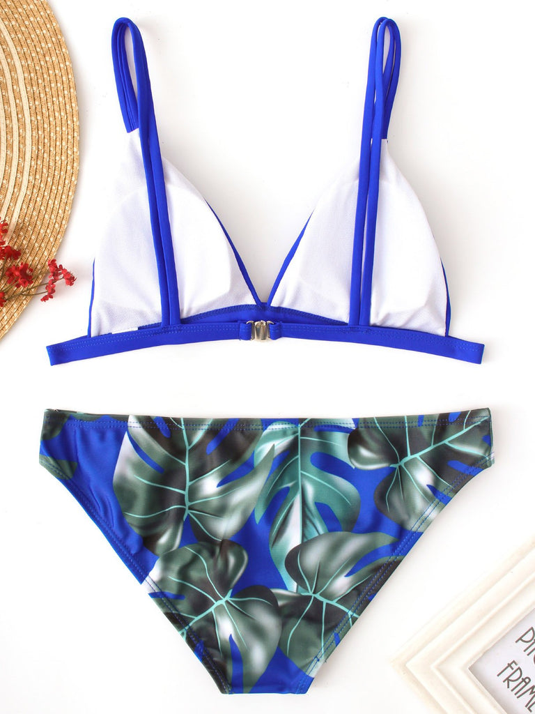 Womens Sleeveless Two Piece Bikini