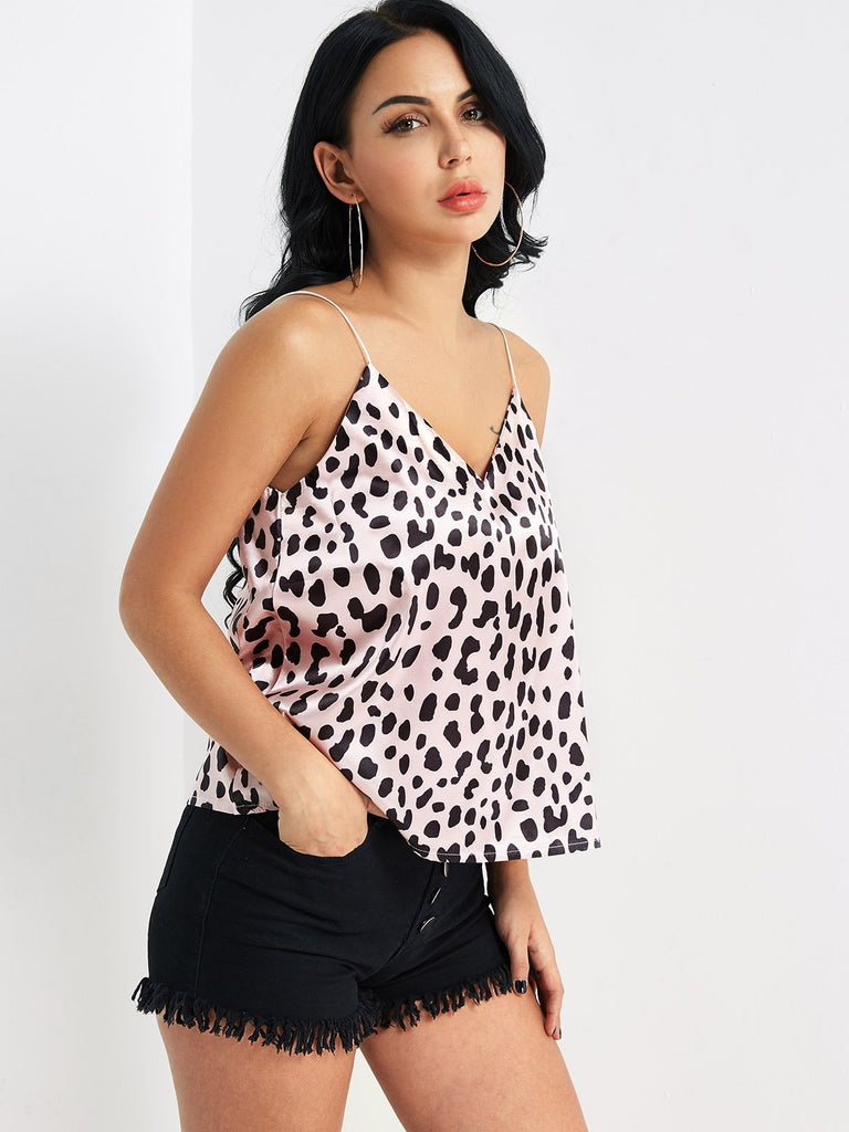 Womens Leopard Camis
