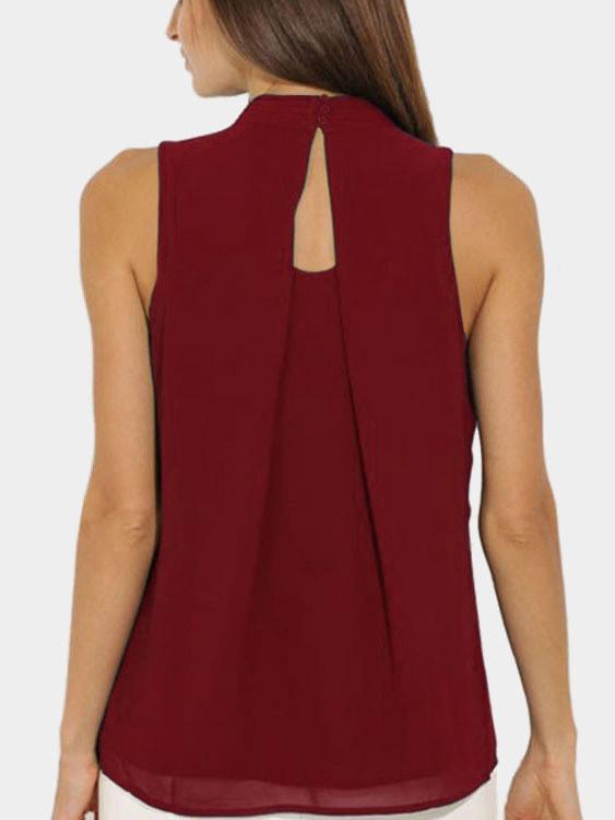Womens Burgundy Camis