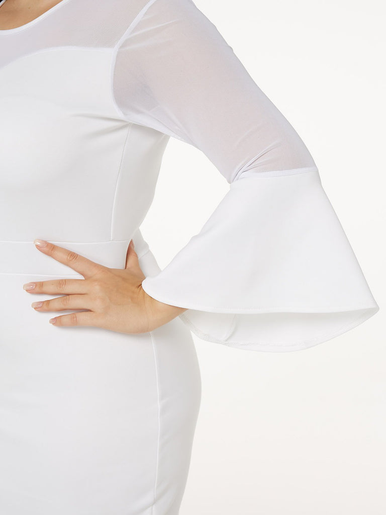 Ladies Long Sleeve Plus Size Dresses