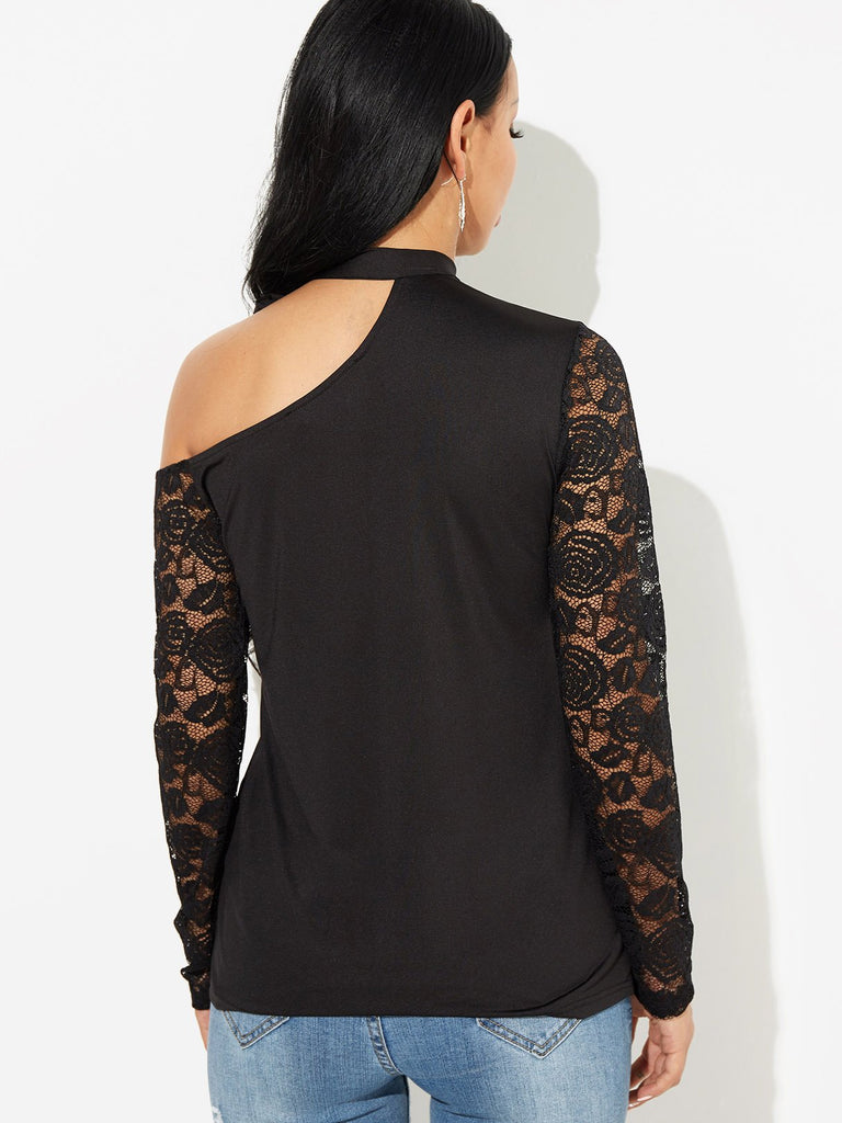 Womens Black T-Shirts