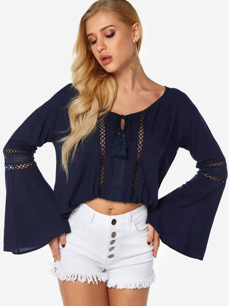 Ladies Long Sleeve Blouses