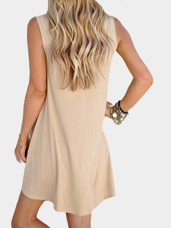 Womens Apricot Mini Dresses