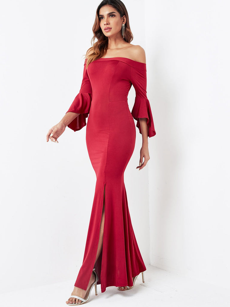 Womens 3/4 Sleeve Dresses