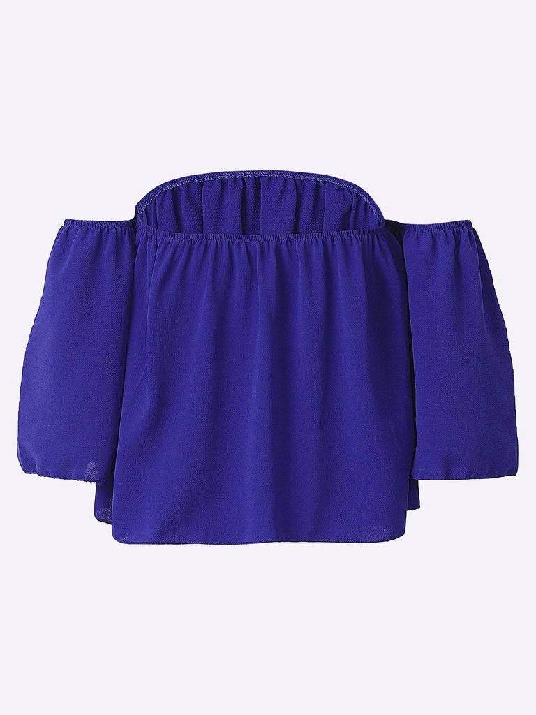 Ladies Blue Blouses