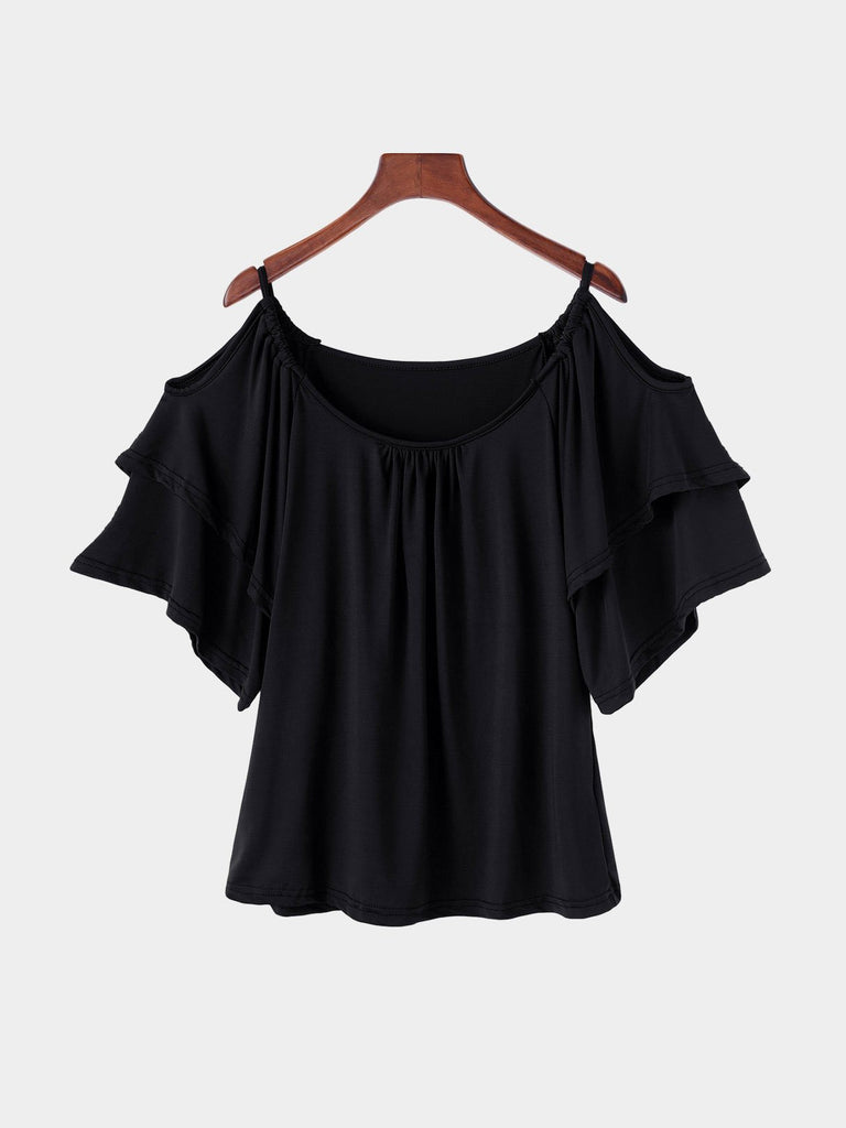 Ladies Long Sleeve Crop Tops