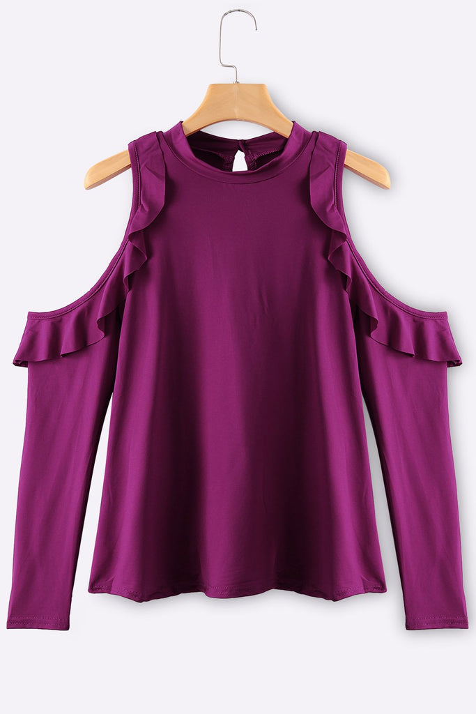 Ladies Burgundy Blouses