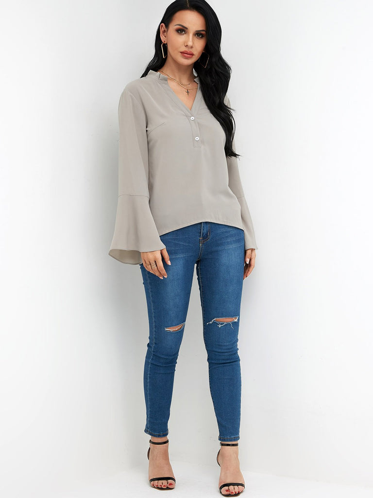 Womens Long Sleeve Blouses