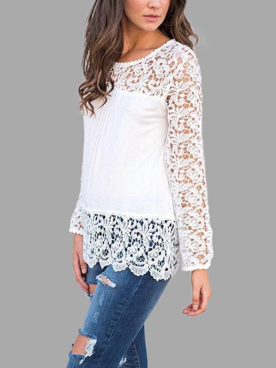 Ladies White T-Shirts