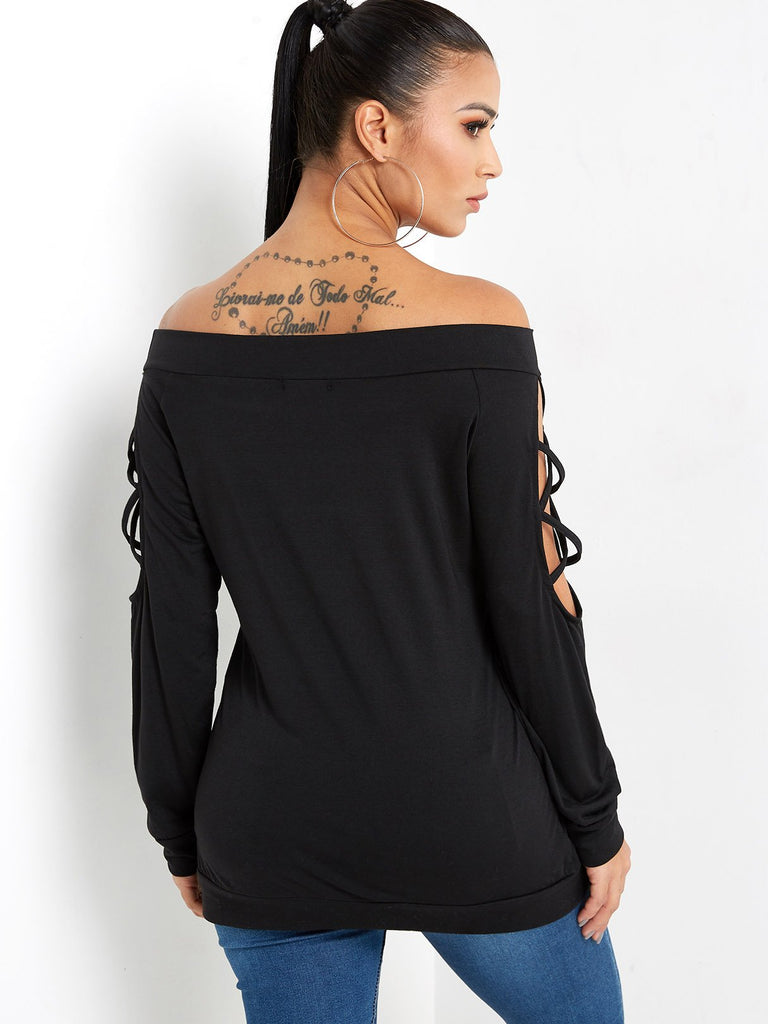 Womens Black T-Shirts