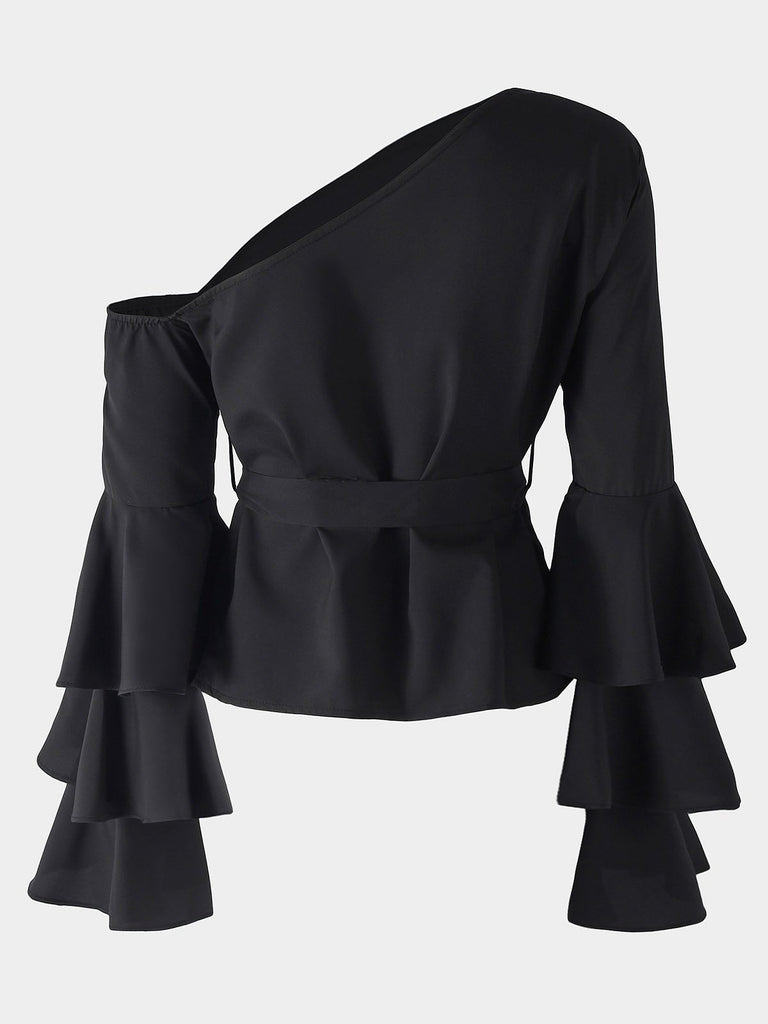 Womens Blue Blouses