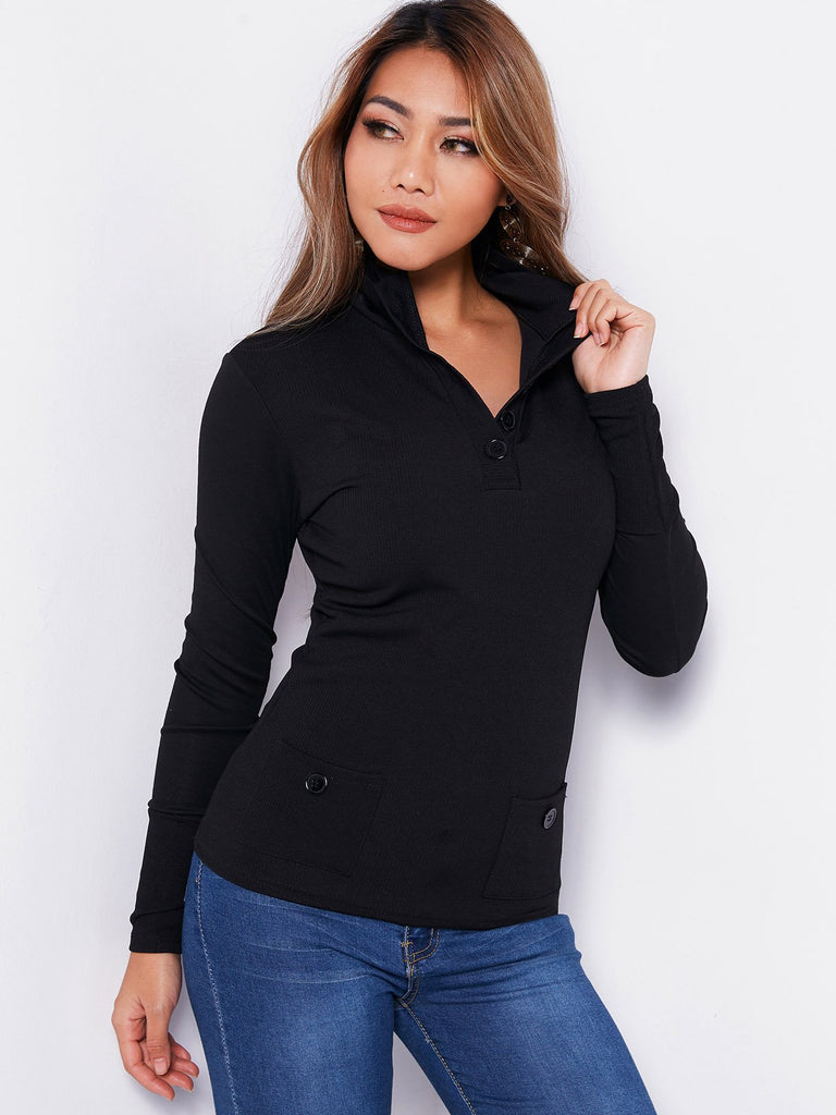 Ladies Black T-Shirts