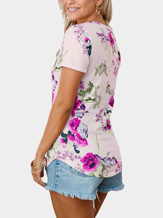 Womens Pink T-Shirts