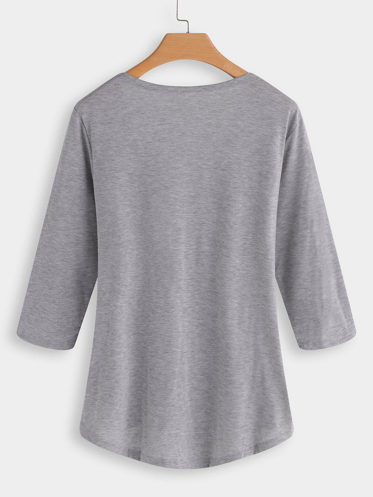 Womens Grey T-Shirts