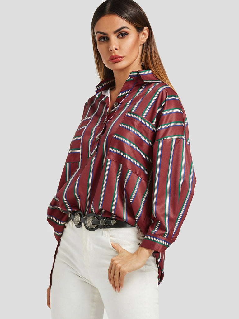 Ladies Long Sleeve Blouses