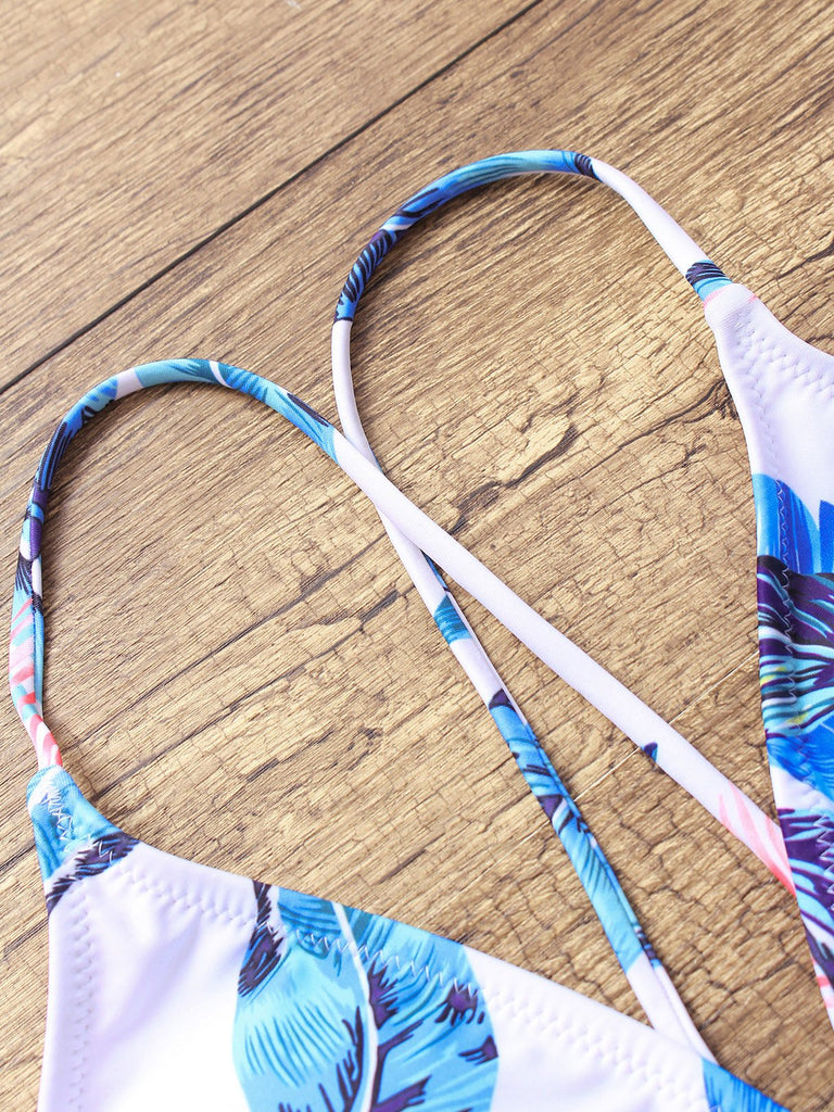 Ladies White Bikinis