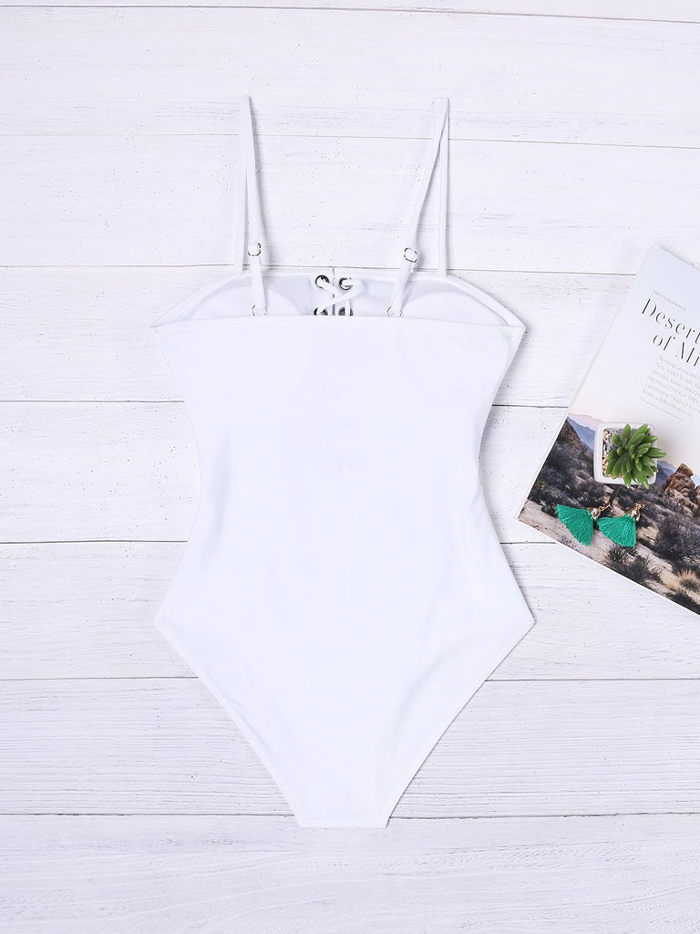 Womens Sleeveless One-Pieces Swimsuits