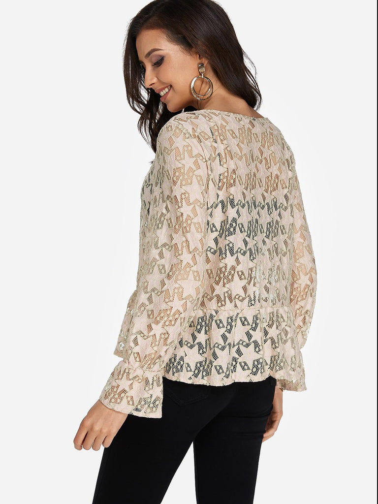 Womens Beige T-Shirts