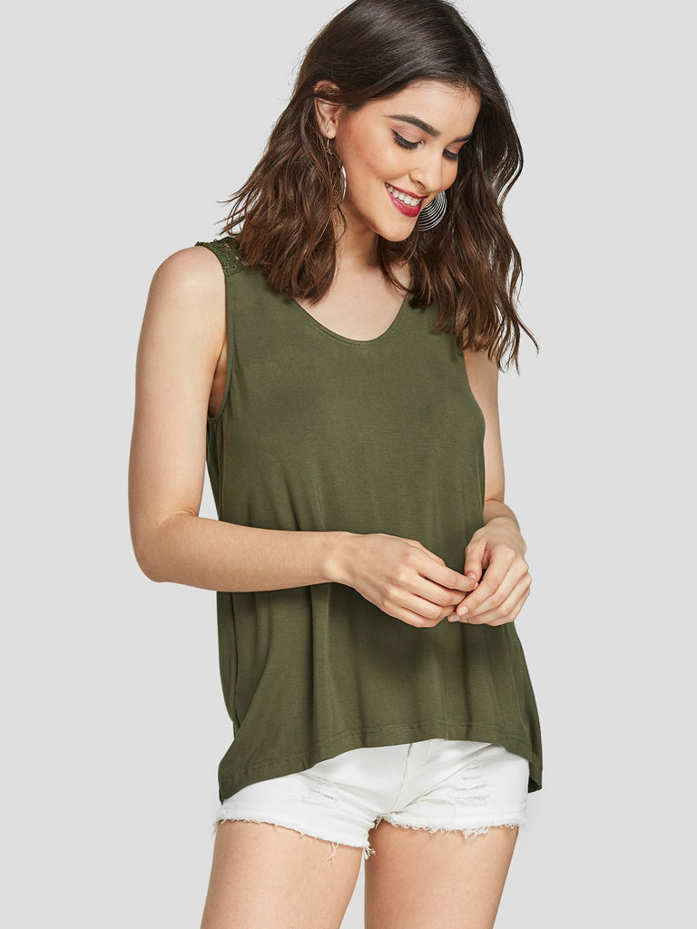Ladies Sleeveless Tank Top