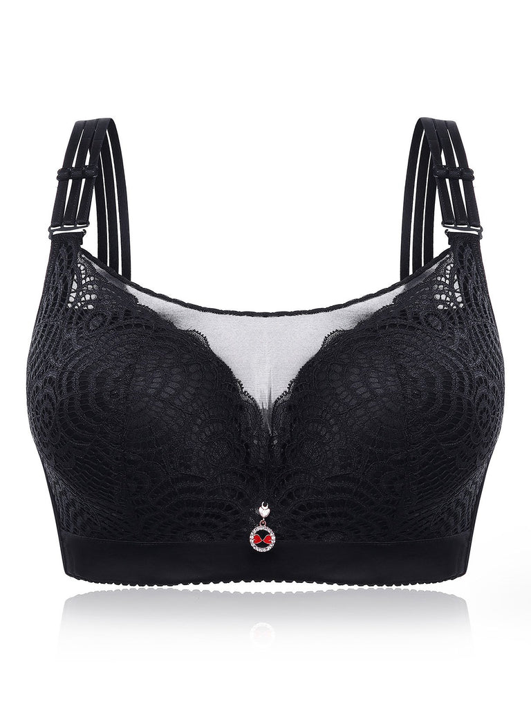 Ladies Black Plus Size Intimates