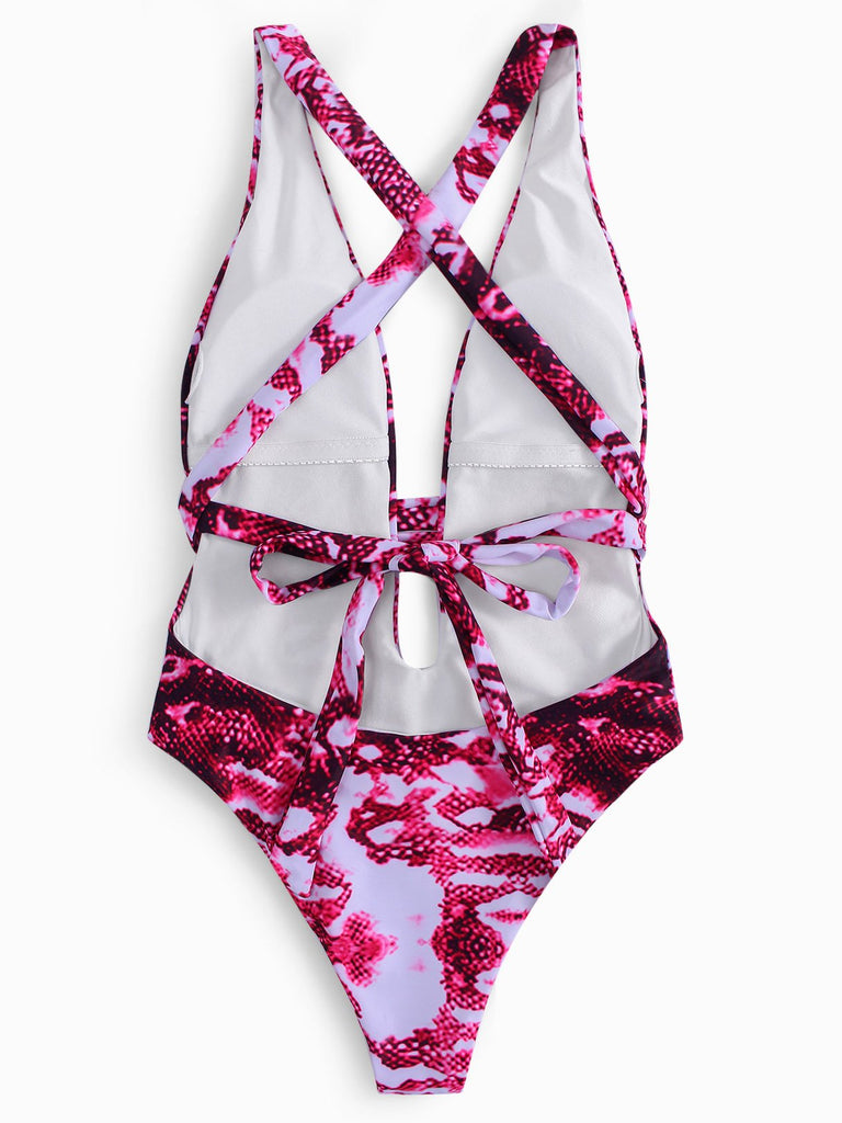 Womens Fuchsia Bikinis