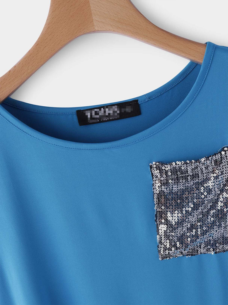 Ladies Blue T-Shirts