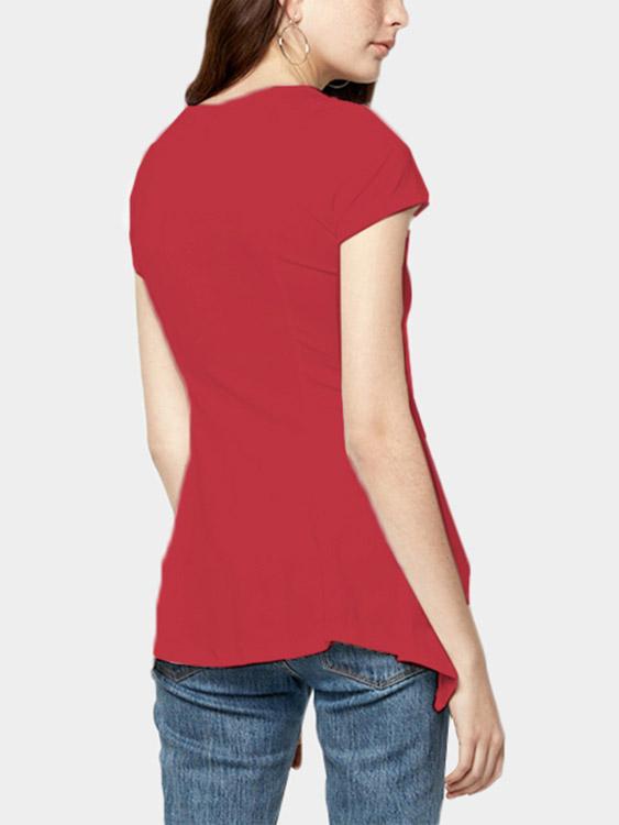 Ladies Short Sleeve Top