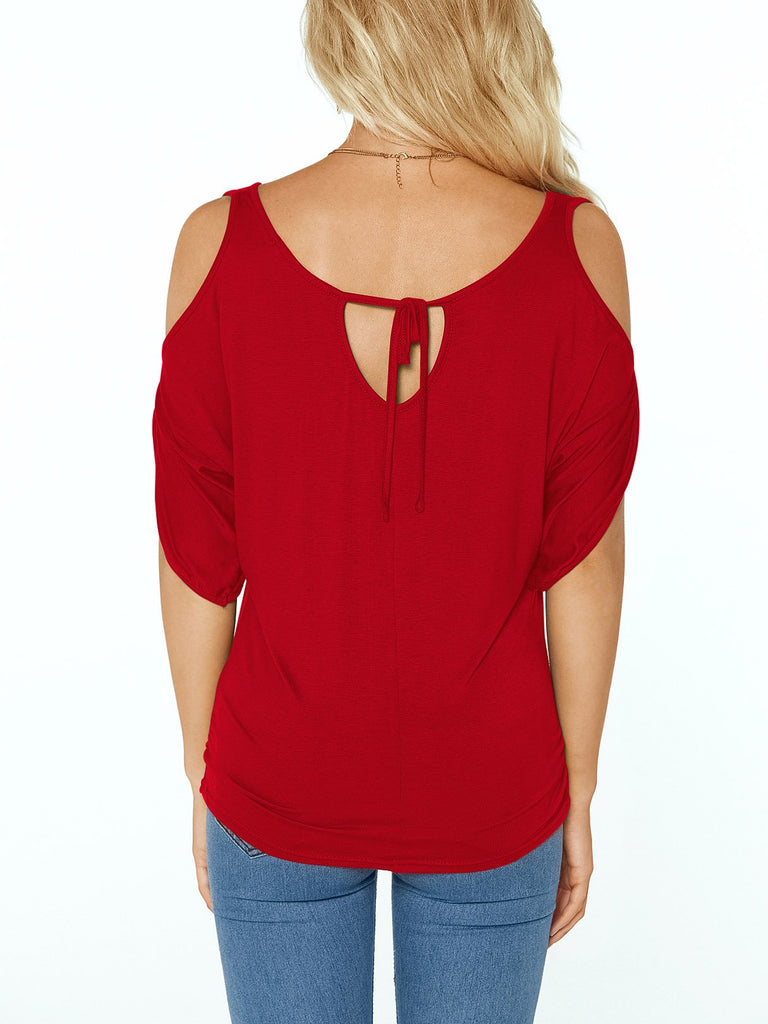 Womens Red T-Shirts