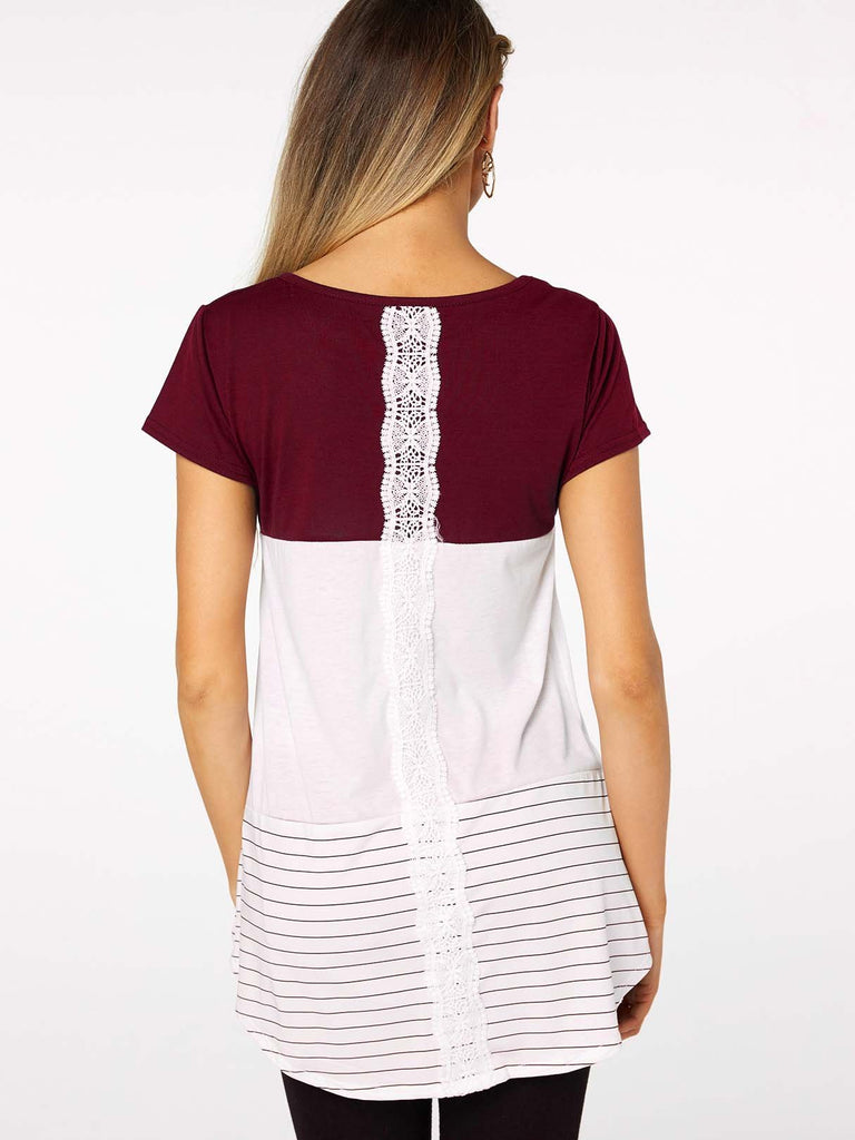 Womens Red T-Shirts