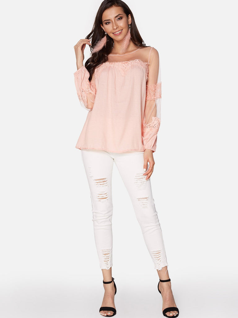 Womens Sky Blue Blouses