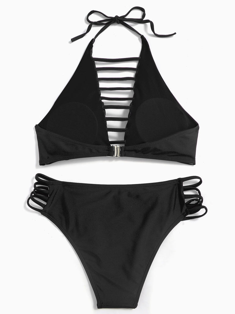 Womens Black Bikinis