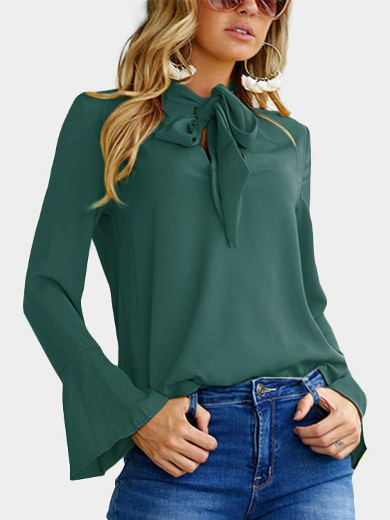 Black White Polka Dot Shirt Blouses