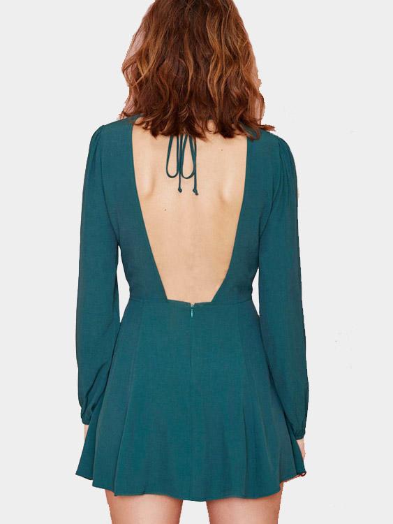 Womens Green Mini Dresses